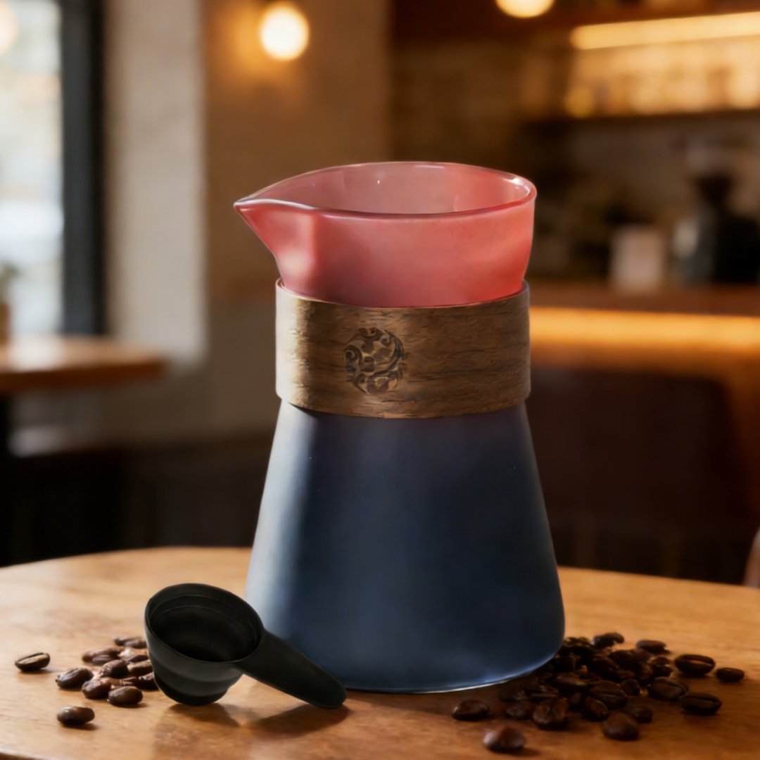 Coffee Tea Decanter - Teko Kopi Kaca 16oz dengan Lapisan