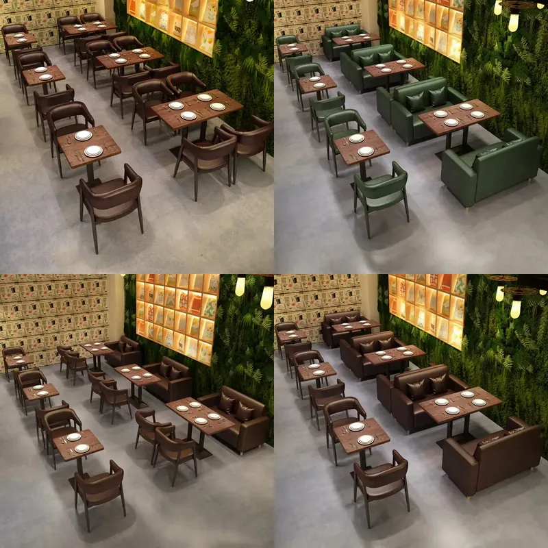 Coffee Tea Thai - Set Meja dan Kursi Kayu Hemat