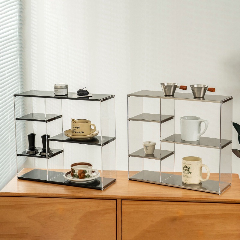 Coffee Tea Unit - Rak Penyimpanan Stainless Steel Multi Layer