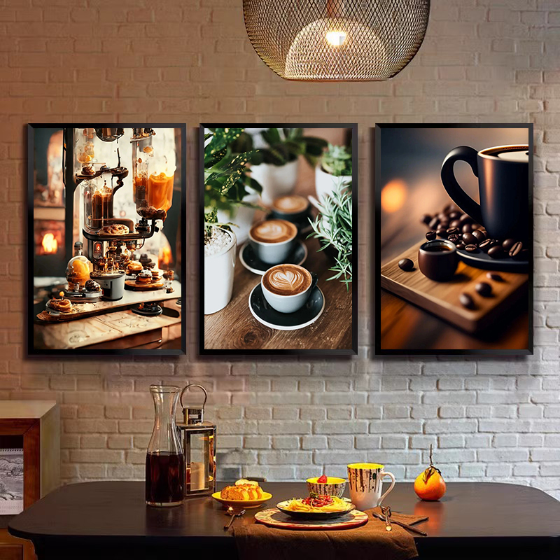 Coffee Tea Bean - Poster Seni Cangkir Kopi Espresso Latte