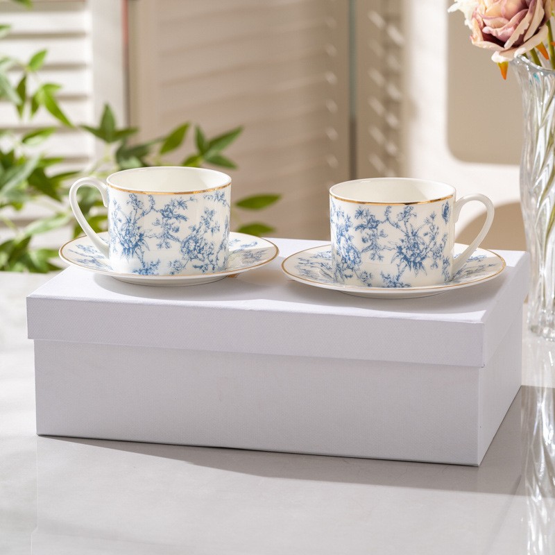 Coffee Tea Friends - Set Kombinasi Cangkir dan Piring Kopi