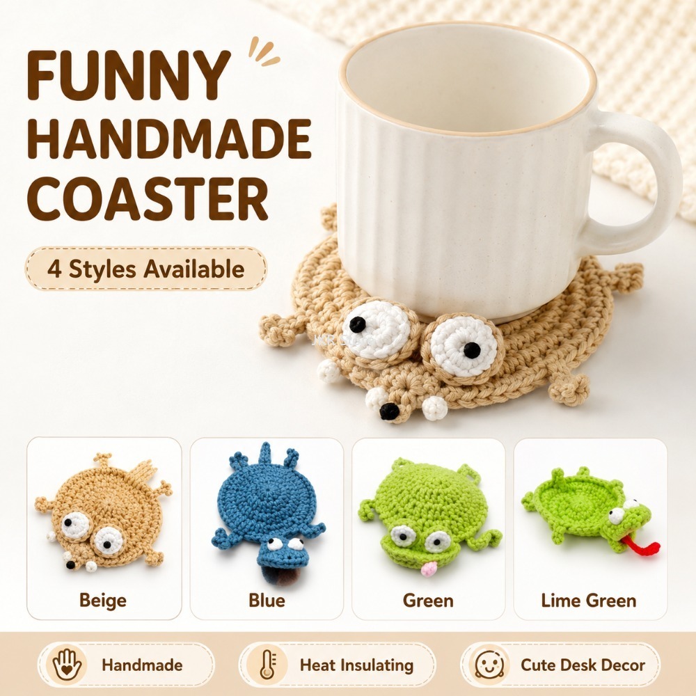 Alas Cangkir Rajut Hewan, Alas - Coffee Tea Uses ulasan dan harga