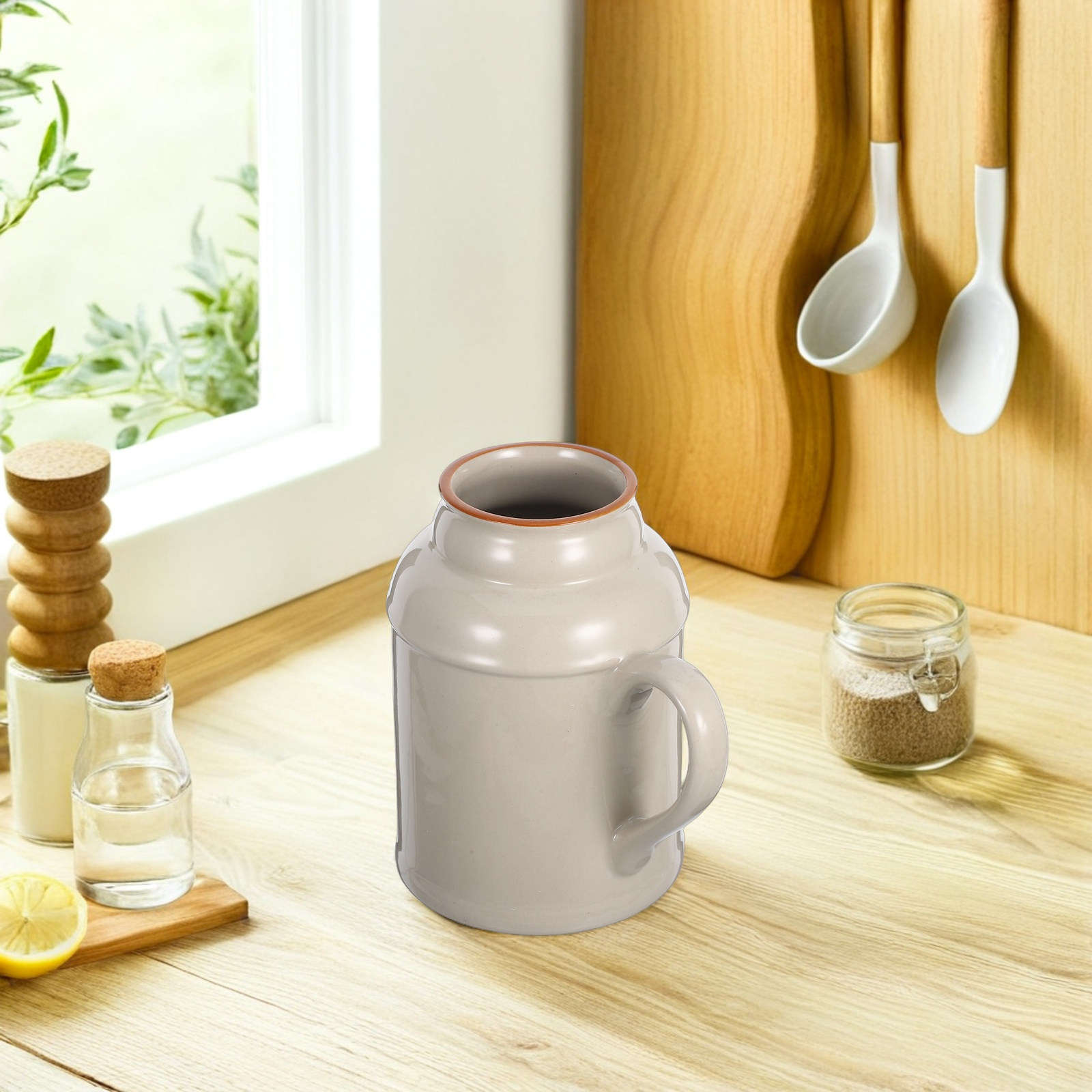 Teko Air Keramik Vintage Dekor - Coffee Tea Uses ulasan dan harga