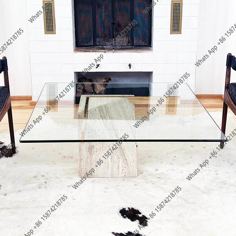 Meja Kopi Travertine Alami Pre - Coffee Tea Unit ulasan dan harga
