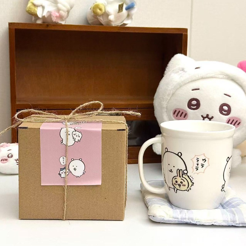 Kotak Hadiah Mug Keramik Anime - Coffee Tea Box ulasan dan harga