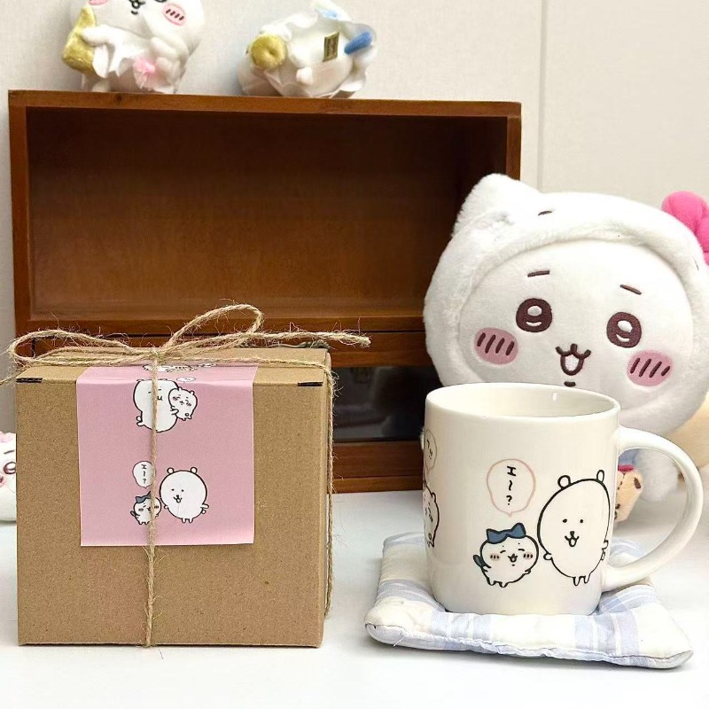 Kotak Hadiah Mug Keramik Anime - Coffee Tea Box ulasan dan harga