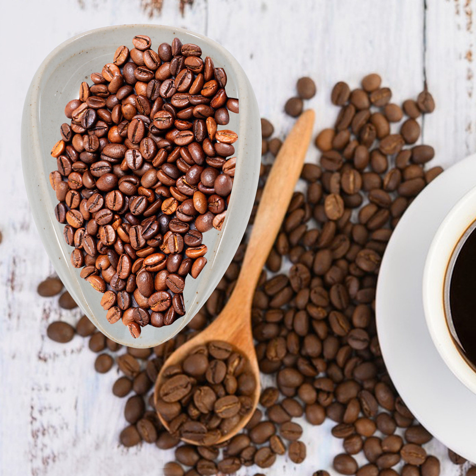 Nampan Dosis Biji Kopi Keramik - Coffee Tea Bean ulasan dan harga