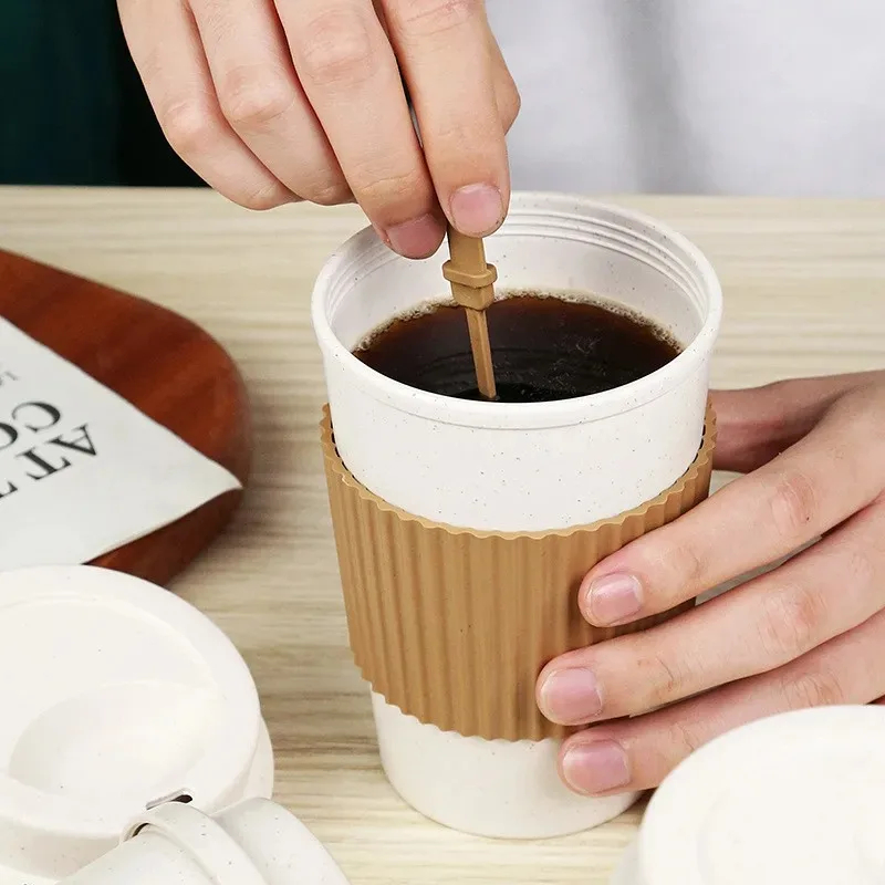 Cangkir kopi 450ML dengan tutu - Coffee Tea Pictures ulasan dan harga