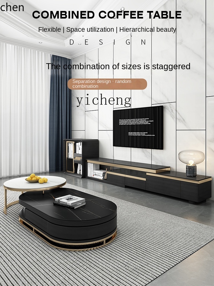 Meja Teh Batu Mewah Ringan YFY - Coffee Tea Unit ulasan dan harga