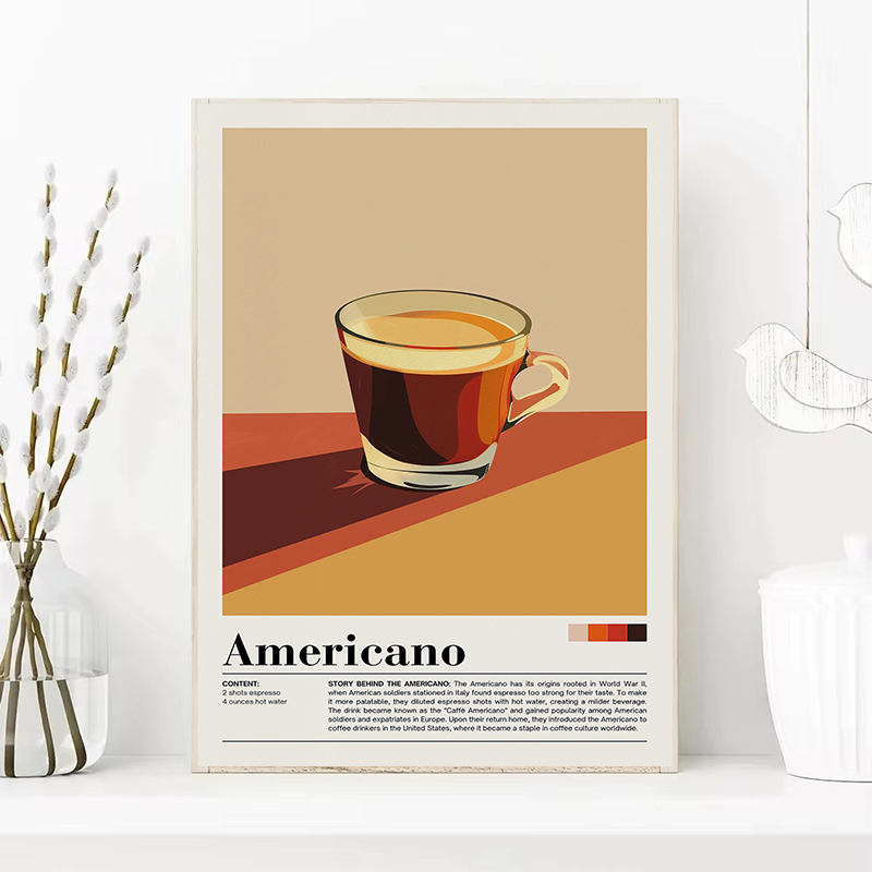 Poster minuman kopi antik gamb - Coffee And Tea Lyrics ulasan dan harga