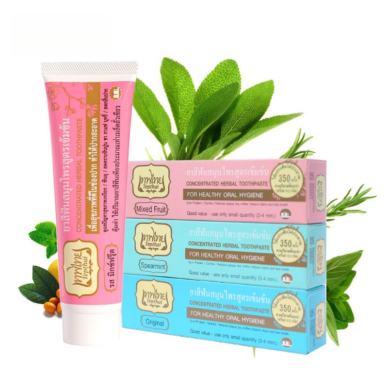 Pasta Gigi Herbal Tradisional  - Coffee Tea Thai ulasan dan harga