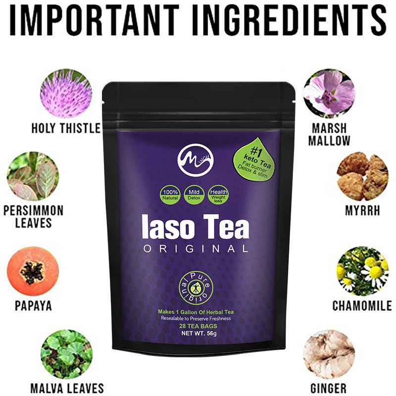 Teh Detoksifikasi Laso Tea IAS - Coffee Tea For Weight Loss ulasan dan harga