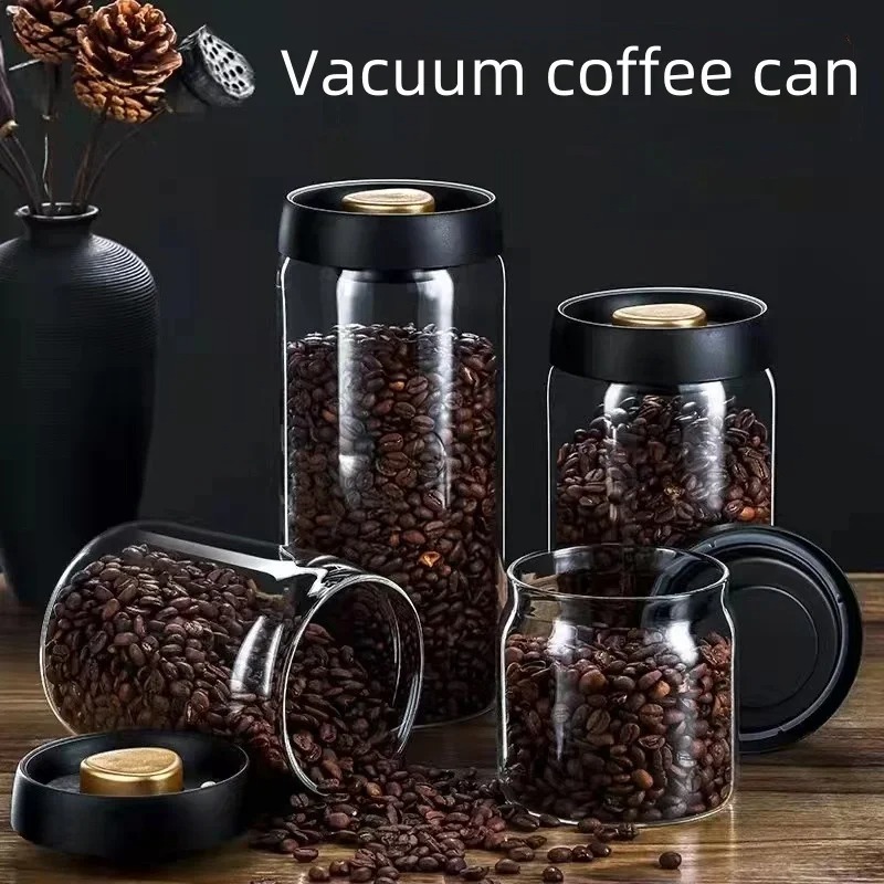 Stoples Kopi Vakum Manual Kaca - Coffee Tea Box ulasan dan harga