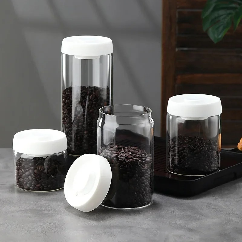Stoples Kopi Vakum Manual Kaca - Coffee Tea Box ulasan dan harga