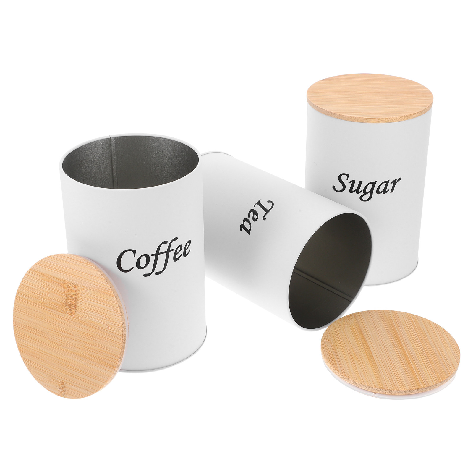 3 Buah Wadah Bulat Kedap Udara - Coffee Tea Bean ulasan dan harga