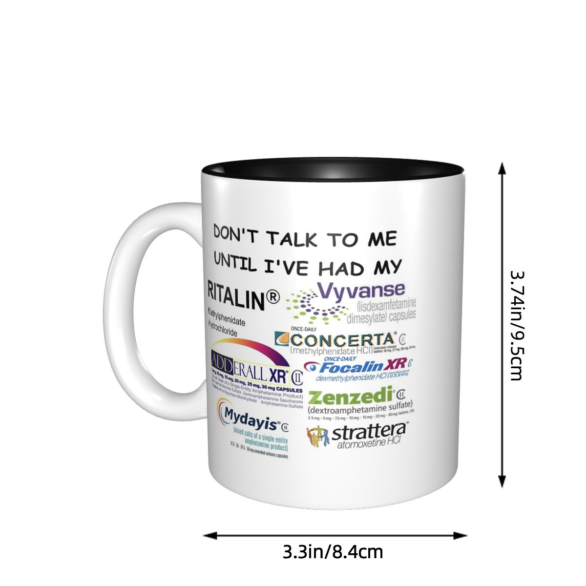 Mug Dont Talk To Me Cangkir Ko - Coffee Tea Me ulasan dan harga