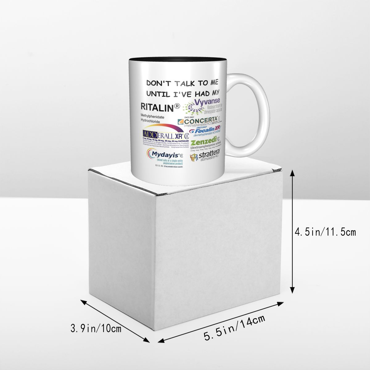 Mug Dont Talk To Me Cangkir Ko - Coffee Tea Me ulasan dan harga