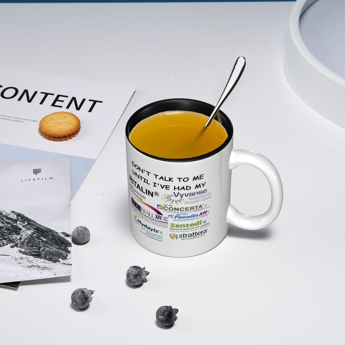 Mug Dont Talk To Me Cangkir Ko - Coffee Tea Me ulasan dan harga