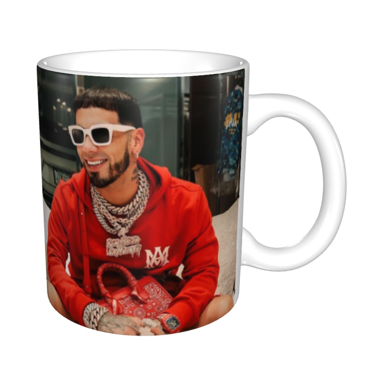 Anuel AA Ceramic Magic Cups 35 - Coffee Tea Friends ulasan dan harga