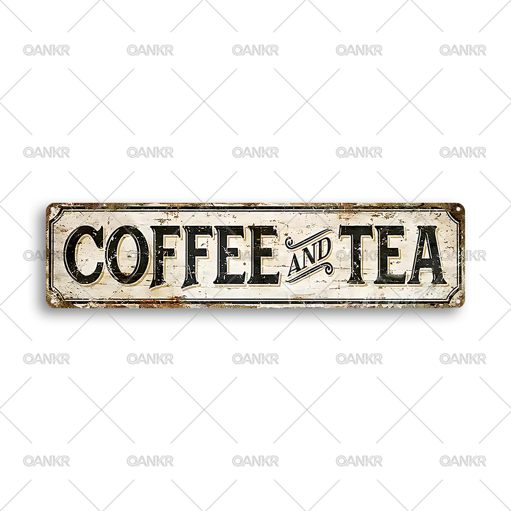 Poster Dekorasi Dinding Vintag - Coffee And Tea Lyrics ulasan dan harga
