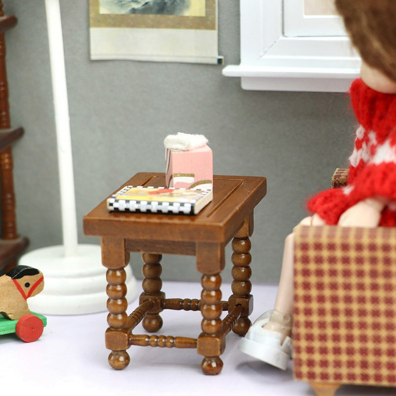 Meja Bundar Miniatur Rumah Bon - Coffee Tea Games ulasan dan harga