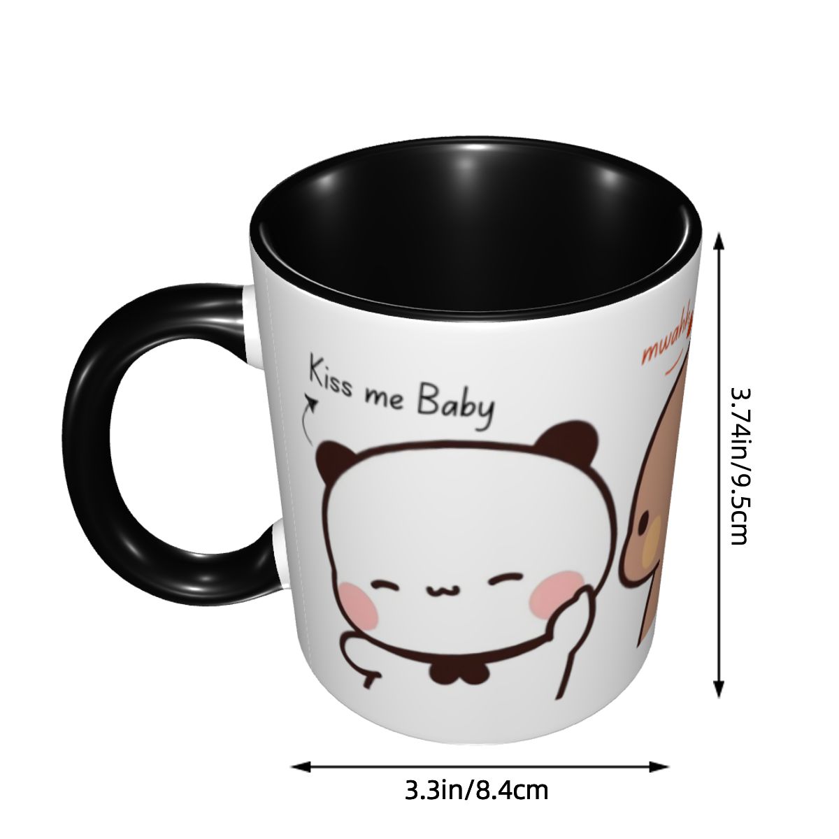 Mug Kopi Keramik DIY Pasangan  - Coffee Tea Me ulasan dan harga