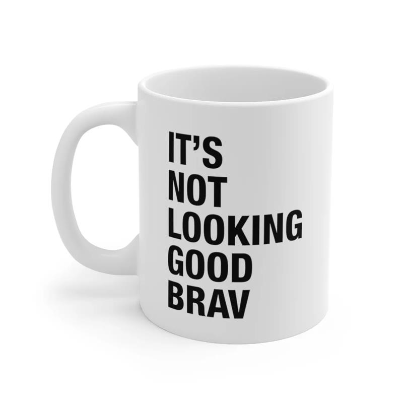 Mug Kopi Keramik IT'S NOT LOOK - Coffee Tea Friends ulasan dan harga