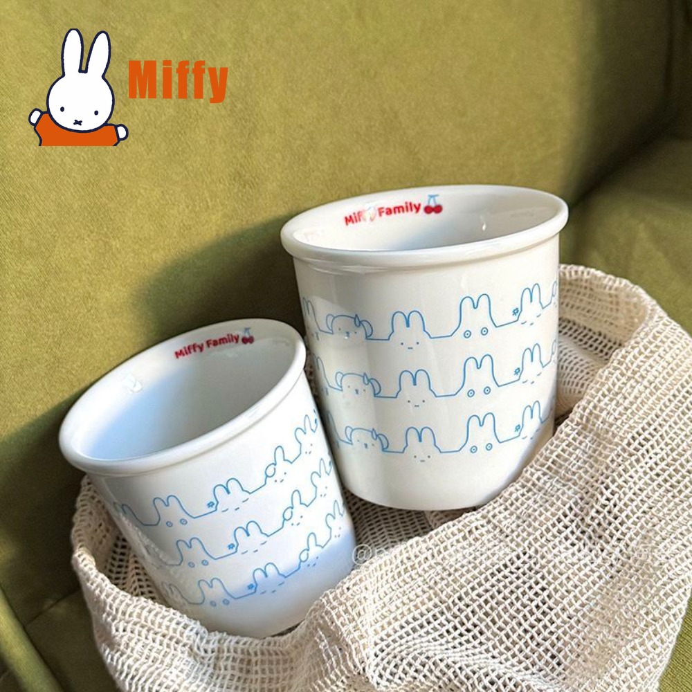 Mug Keramik Miffy Kawaii Motif - Coffee Tea Uses ulasan dan harga