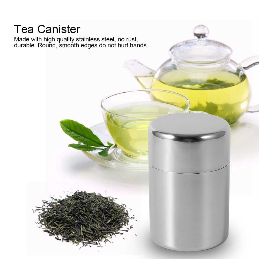 Kaleng daun teh Stainless Stee - Coffee Tea Sugar Set ulasan dan harga