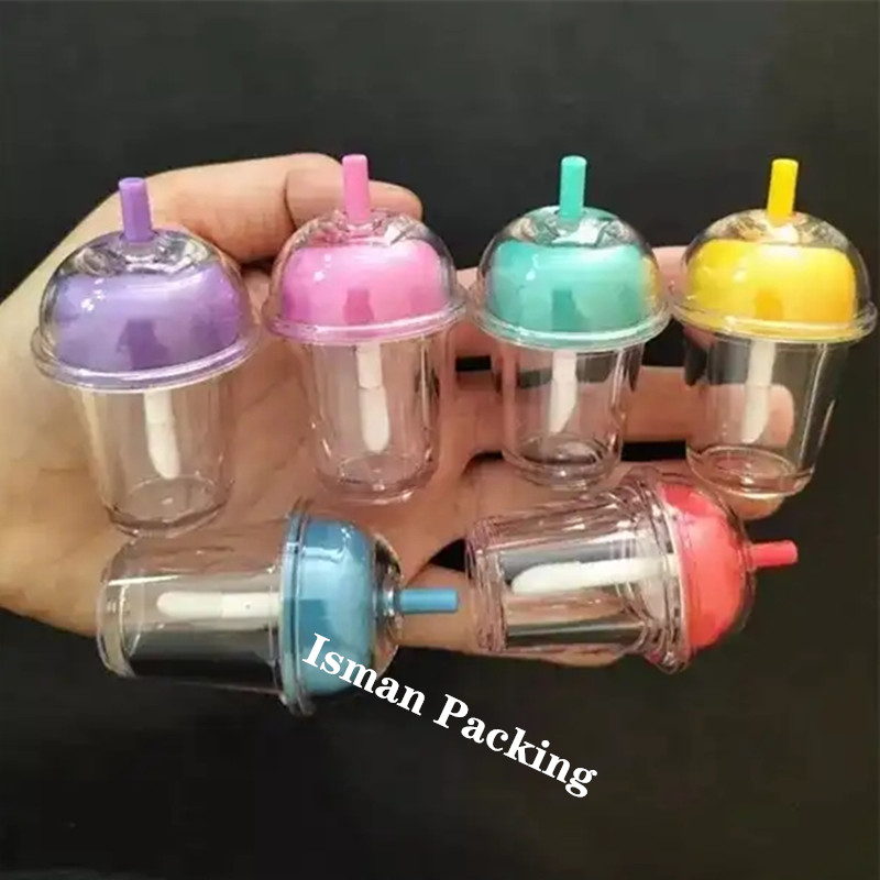 50 buah kemasan lip gloss cang - Coffee Tea Unit ulasan dan harga