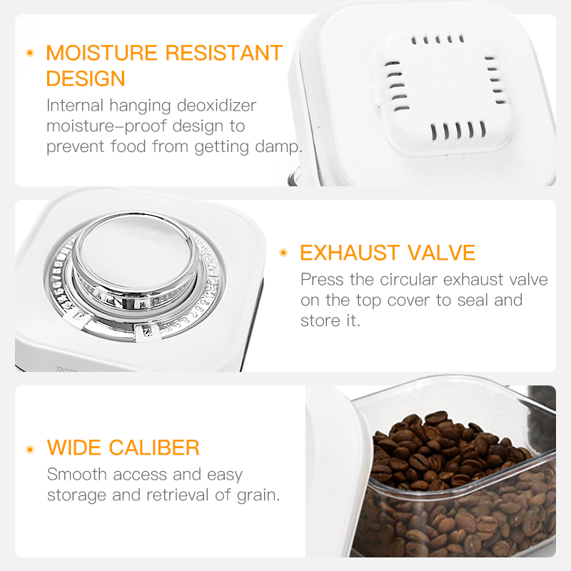 AliKisscafe Wadah Penyimpanan  - Coffee Tea Bean ulasan dan harga
