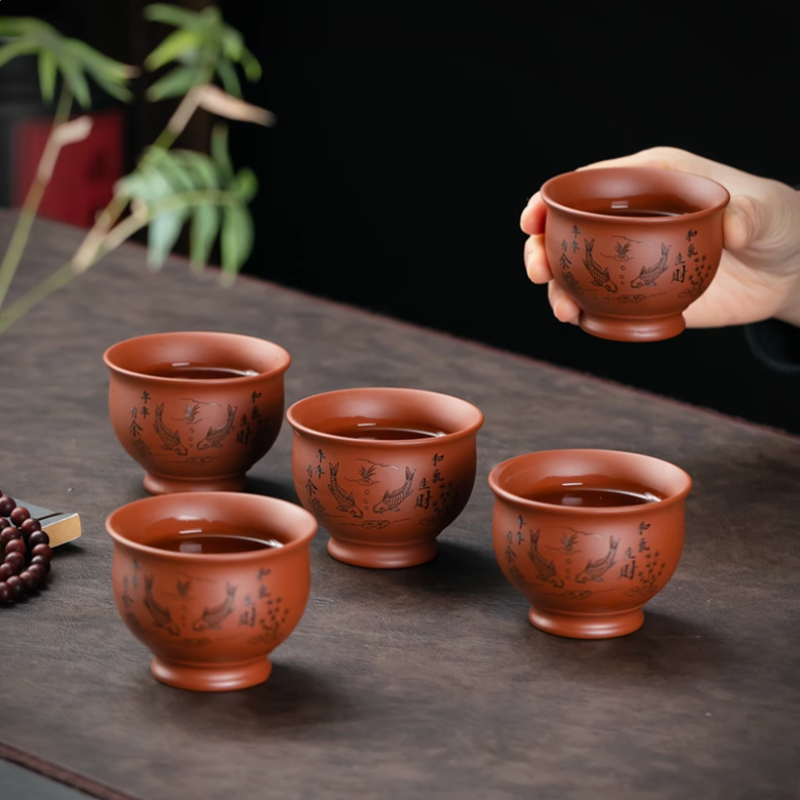 Yixing Cangkir Teh Tanah Liat  - Coffee Tea Games ulasan dan harga
