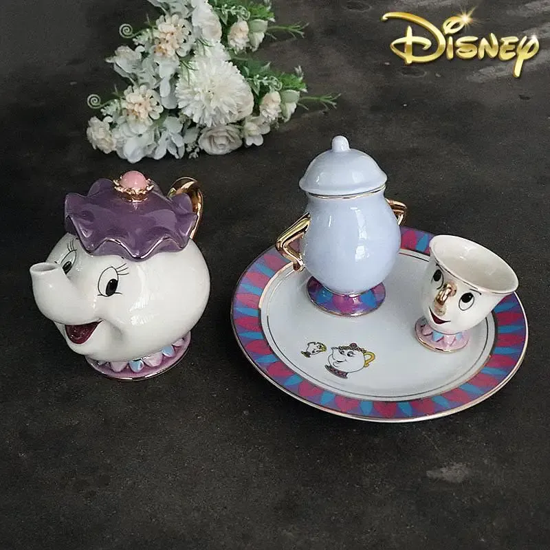 Teko Teh Kartun Beauty And The - Coffee Tea Box ulasan dan harga