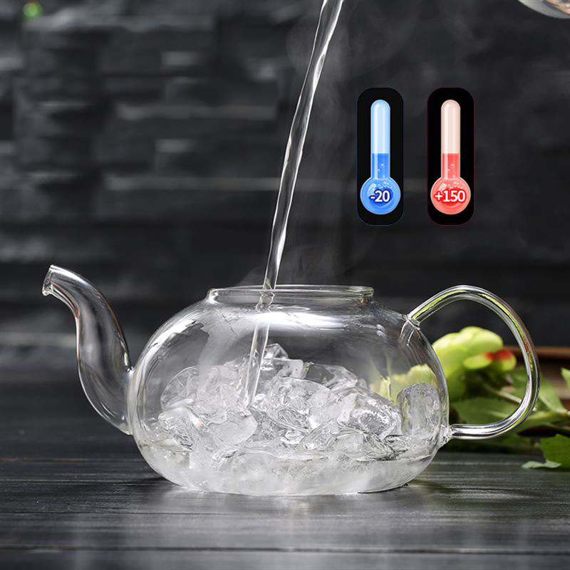 600/800Ml Tahan Panas Kaca Tek - Coffee Tea Games ulasan dan harga