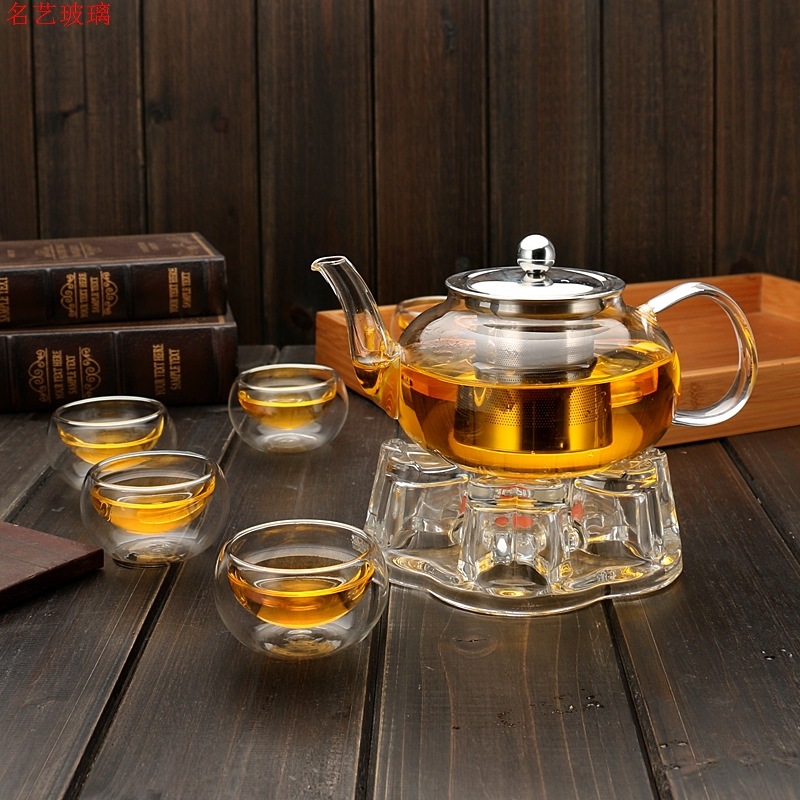 600/800Ml Tahan Panas Kaca Tek - Coffee Tea Games ulasan dan harga
