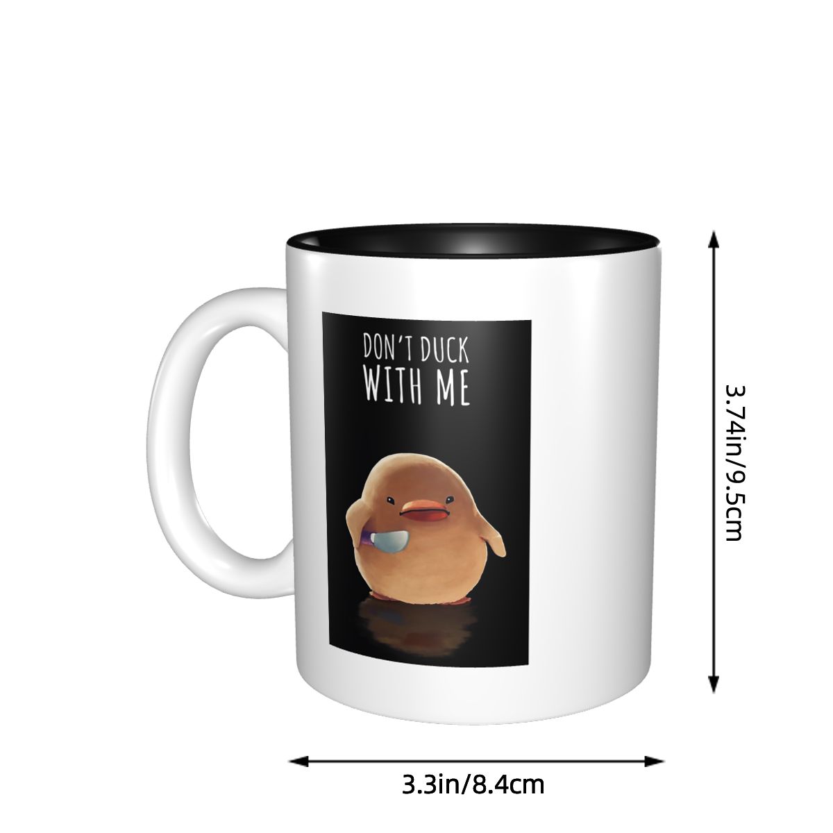 Don't Duck With Me - Mug Meme  - Coffee Tea Me ulasan dan harga