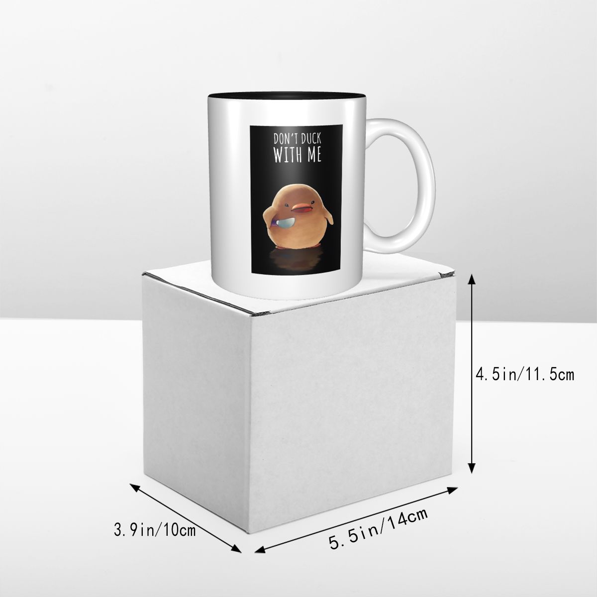 Don't Duck With Me - Mug Meme  - Coffee Tea Me ulasan dan harga