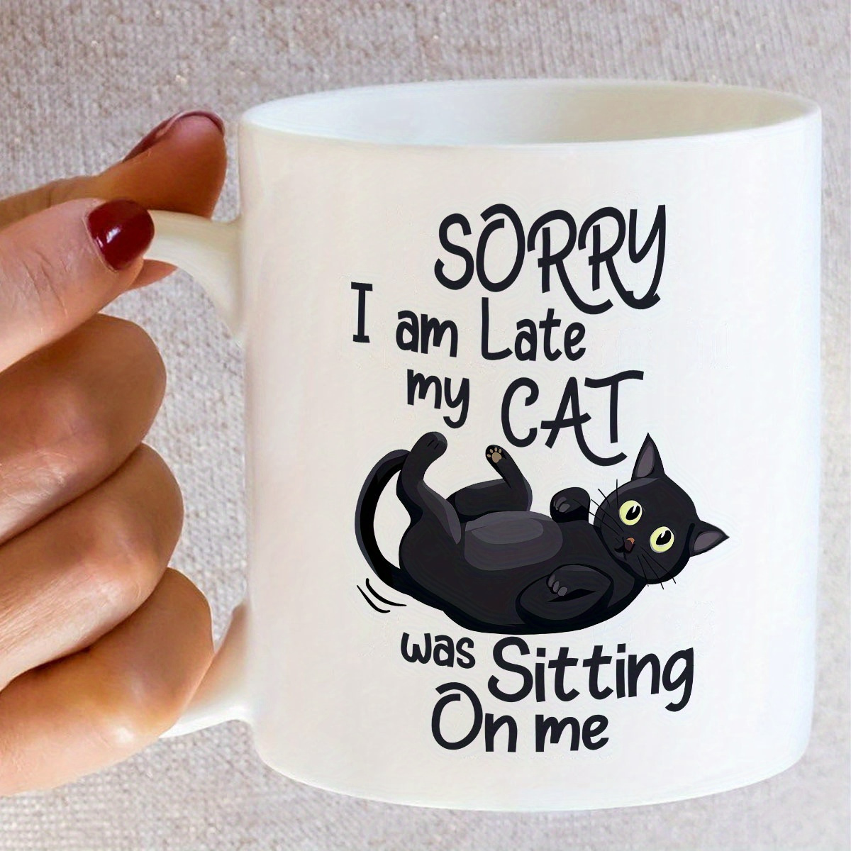 1 Mug Keramik Berbentuk Kucing - Coffee Tea Me ulasan dan harga