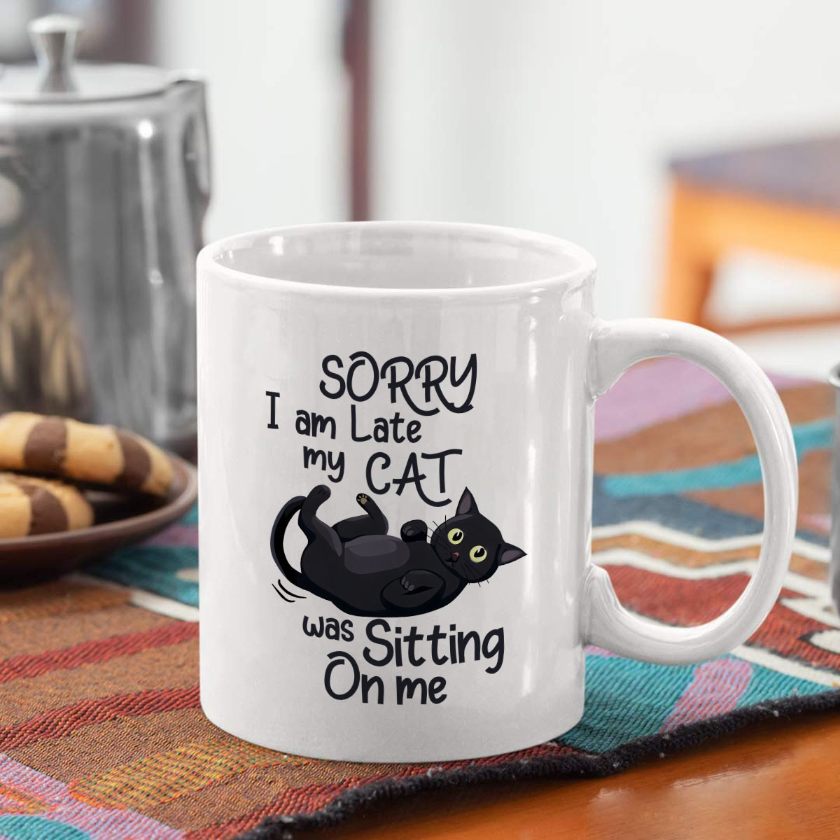 1 Mug Keramik Berbentuk Kucing - Coffee Tea Me ulasan dan harga