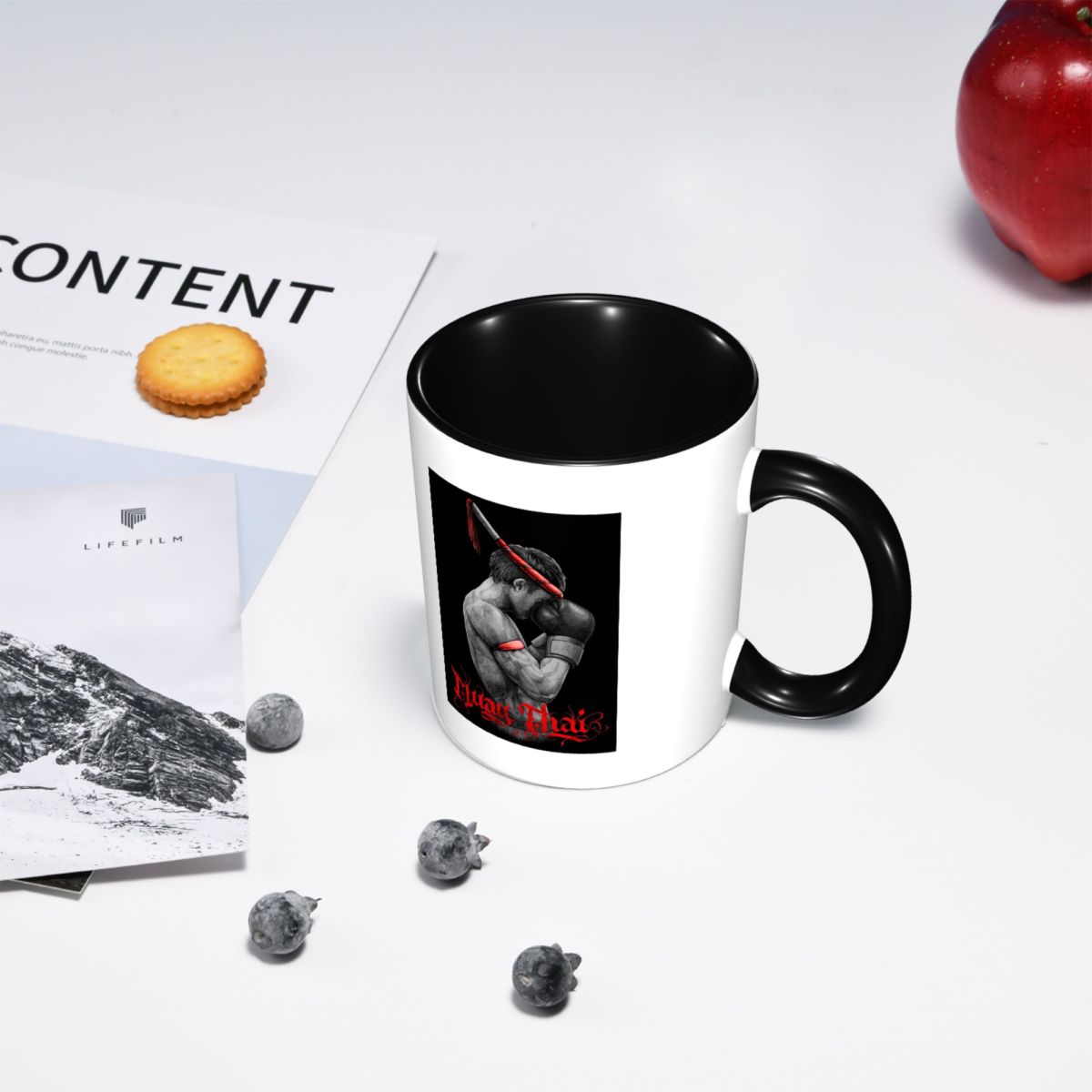 Mug Petarung Tinju Muay Thai C - Coffee Tea Thai ulasan dan harga