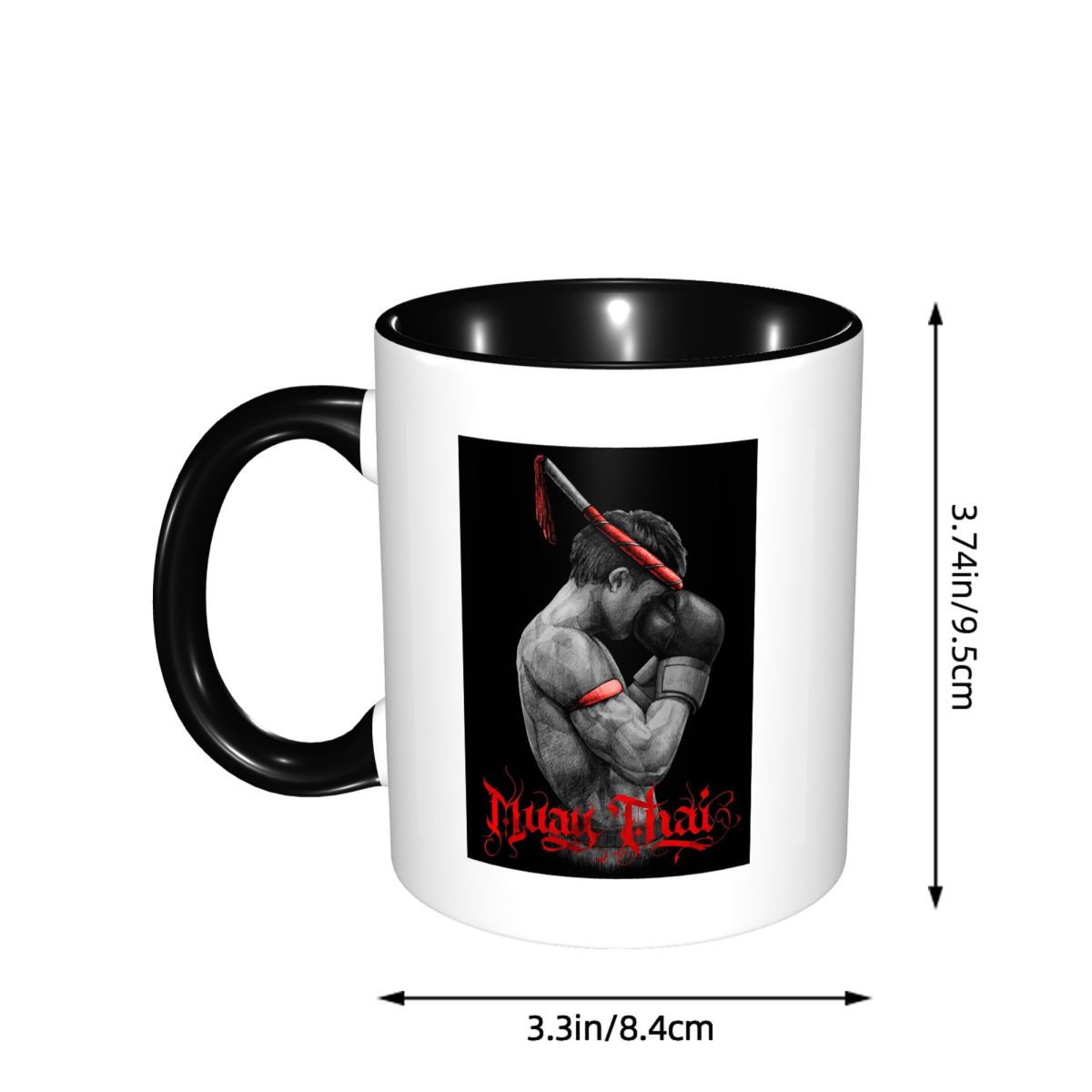 Mug Petarung Tinju Muay Thai C - Coffee Tea Thai ulasan dan harga