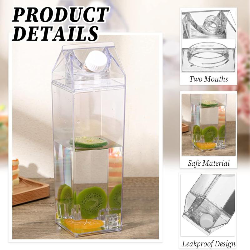 Botol Susu Transparan 750ML Ko - Coffee Tea Box ulasan dan harga