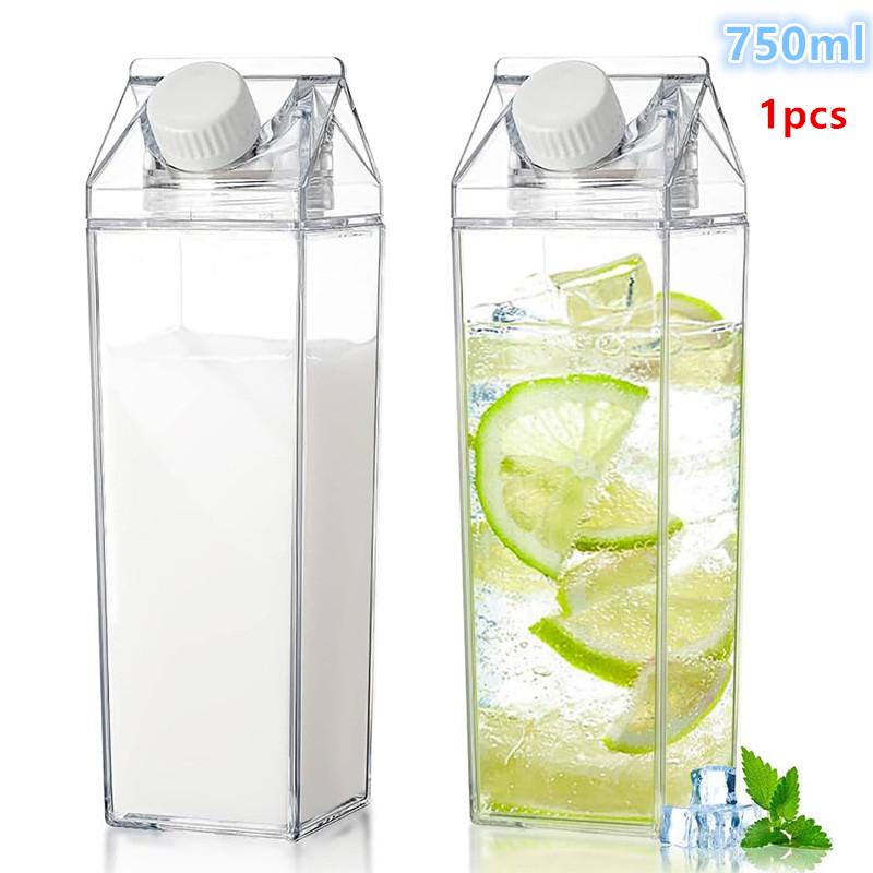 Botol Susu Transparan 750ML Ko - Coffee Tea Box ulasan dan harga