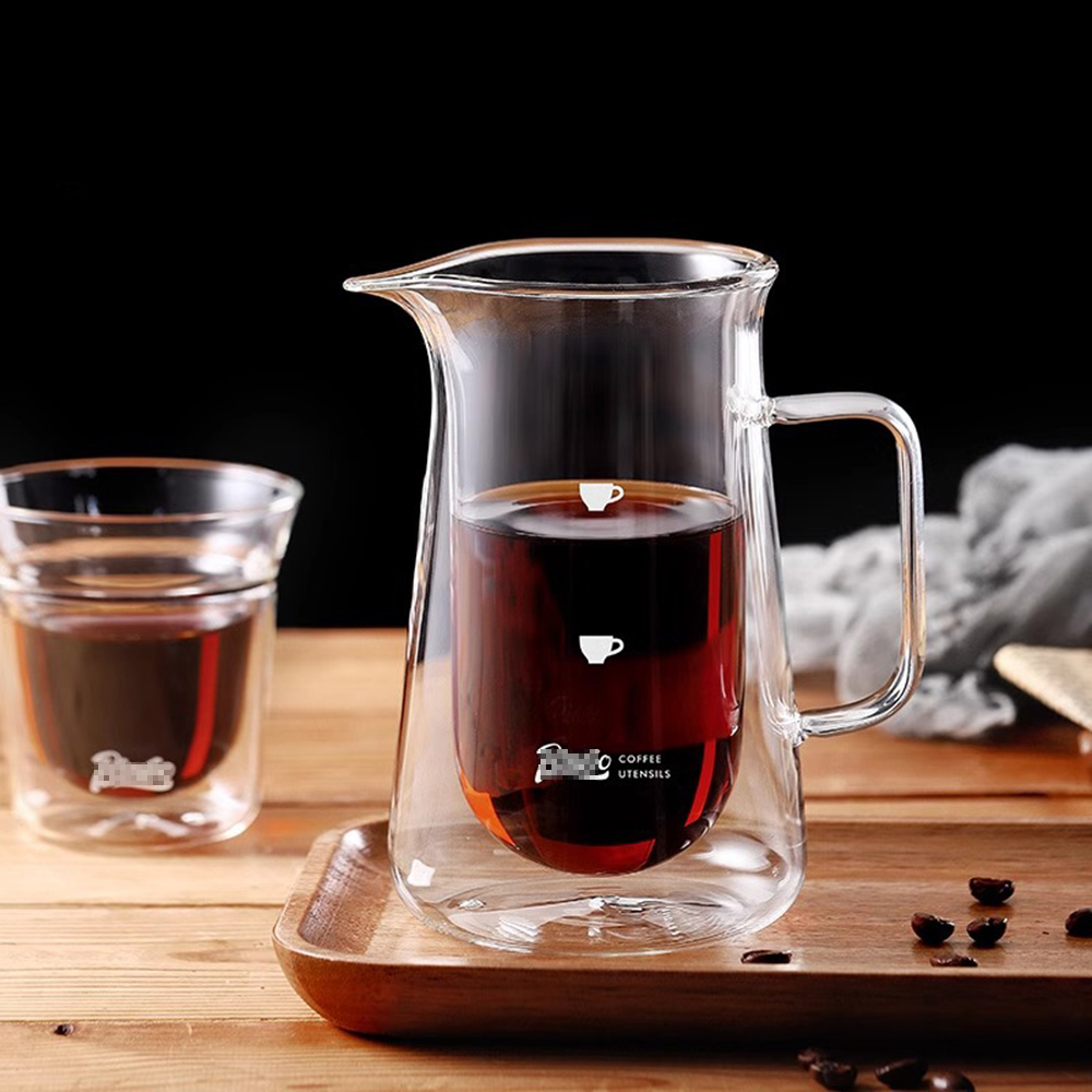 Teko Kopi Dinding Ganda Kaca B - Coffee Tea Decanter ulasan dan harga