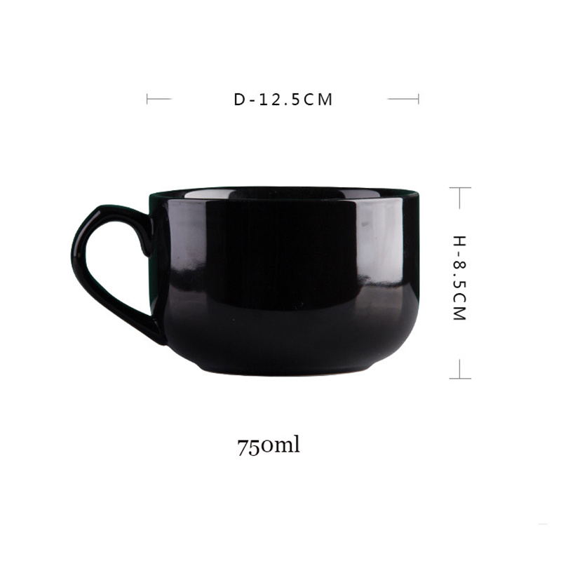 Mug kopi keramik 700ml kapasit - Coffee Tea Friends ulasan dan harga
