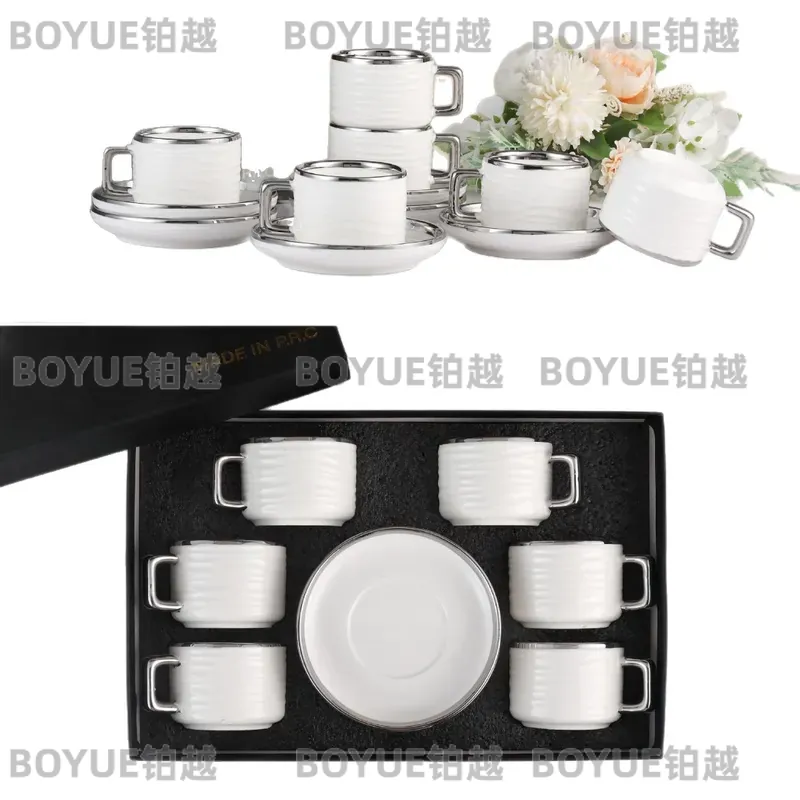 Set Cangkir dan Piring Kopi Ke - Coffee Tea Box ulasan dan harga