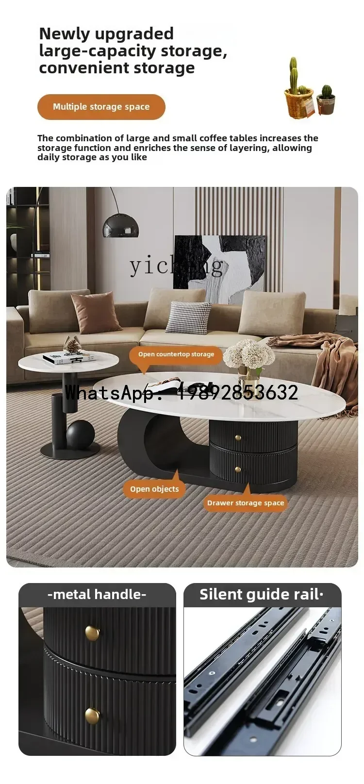 Meja Kopi Oval Minimalis Gaya  - Coffee Tea Unit ulasan dan harga