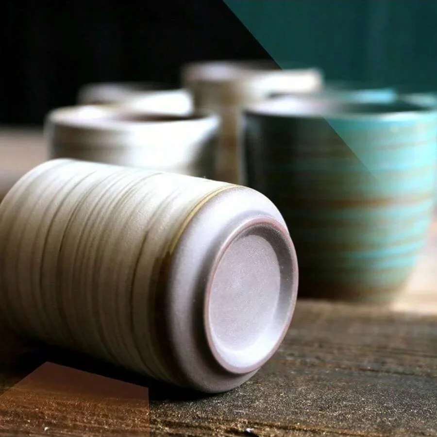 Mug Stoneware Glasir Kresek Ya - Coffee Tea Uses ulasan dan harga