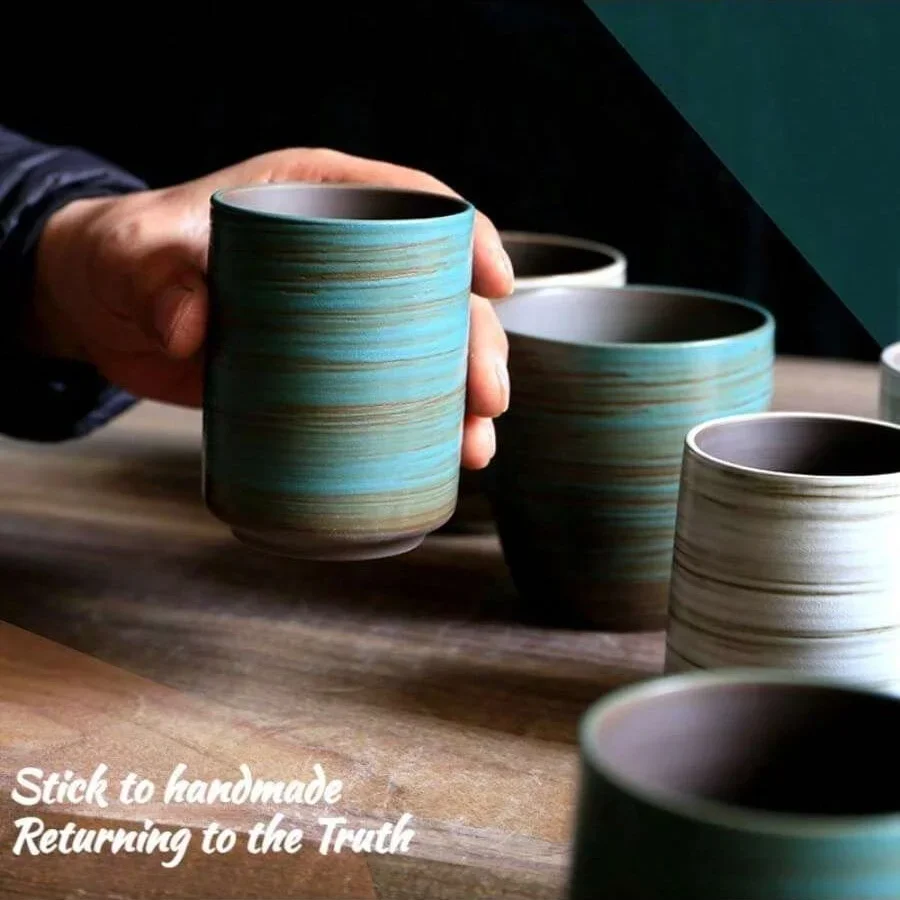 Mug Stoneware Glasir Kresek Ya - Coffee Tea Uses ulasan dan harga