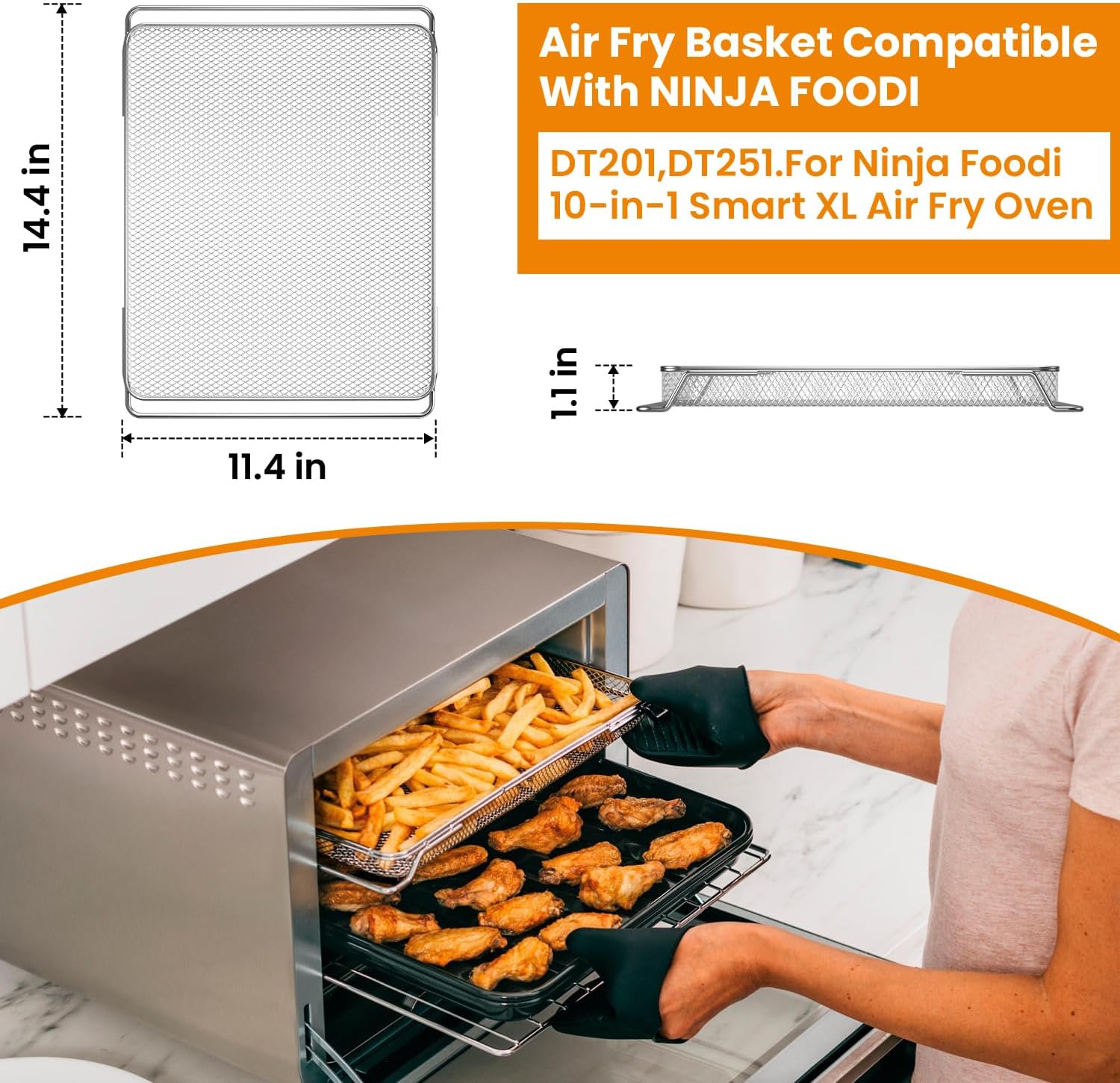 Keranjang Oven Penggorengan Ud - Ninja Air Fryer Dt201 ulasan dan harga